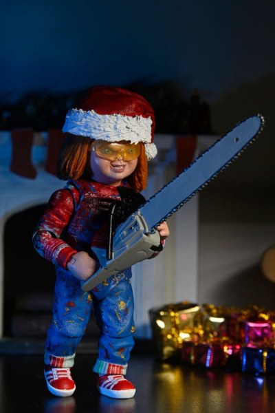 Chucky Child's play figurina Ultimate Chucky (edizione festiva) 18 cm
