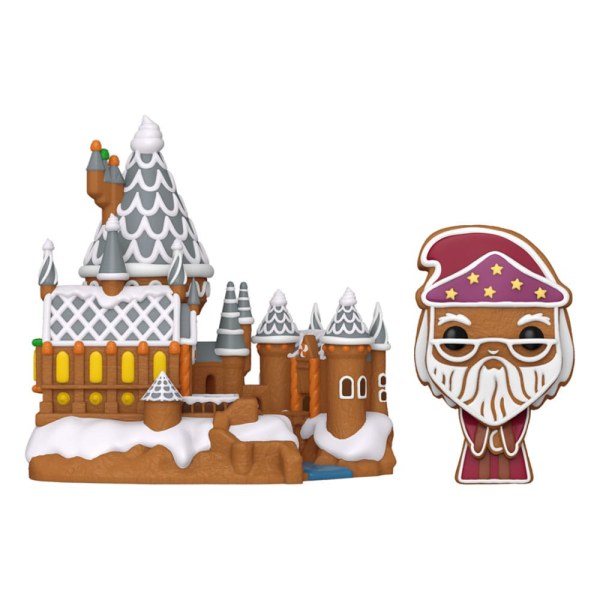 Harry Potter POP! 42 Town Figurina in vinile Dumbledore & Hogwarts 9 cm