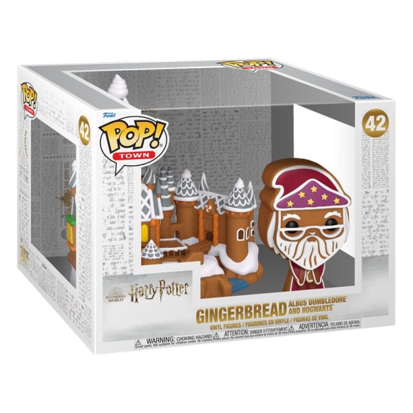 Harry Potter POP! 42 Town Figurina in vinile Dumbledore & Hogwarts 9 cm