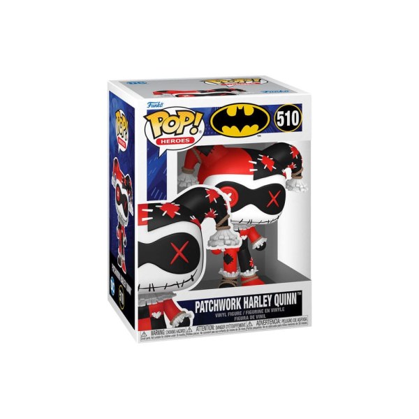 DC Comics POP! 510 Movies Figurina in vinile Patchwork - Harley 9 cm