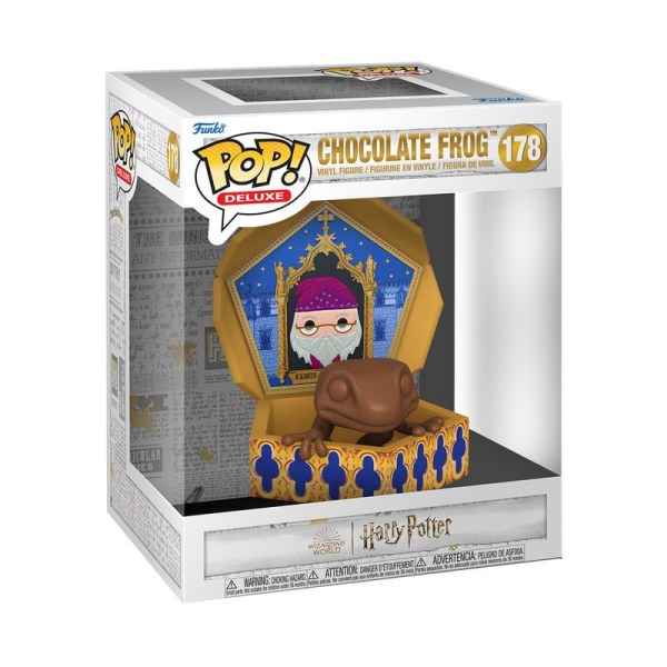 Harry Potter POP! 178 Deluxe Figurina in vinile Deluxe Chocolate Frog 12 cm