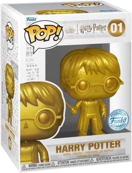 Harry Potter POP! 01 Film Figurina in vinile Oro Harry Potter *Versione esclusiva* 9 cm