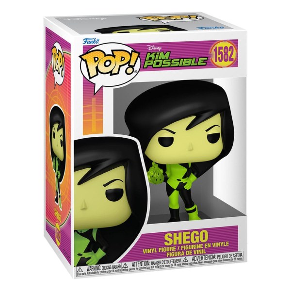 Kim Possible POP! 1582 Figurina in vinile Shego 9 cm
