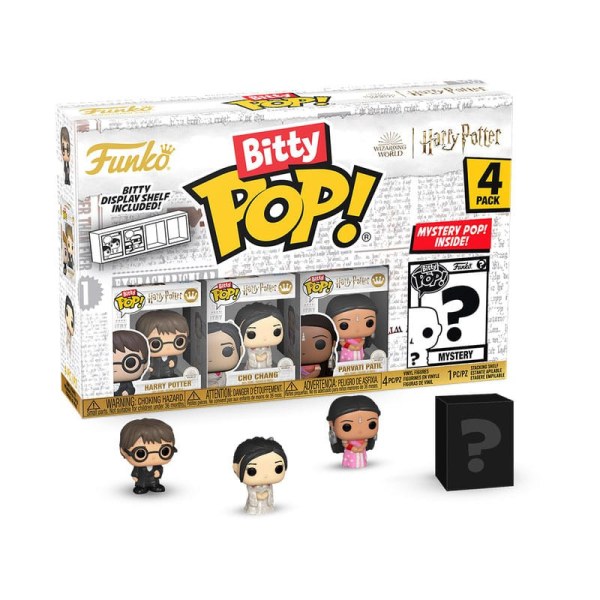 Harry Potter e il calice di fuoco 4-Pack Bitty POP! Vinyl Harry 1-inch Figures