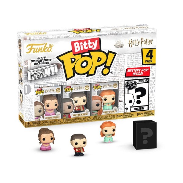 Harry Potter e il calice di fuoco 4-Pack Bitty POP! Vinyl Hermione 1-Inch Figures