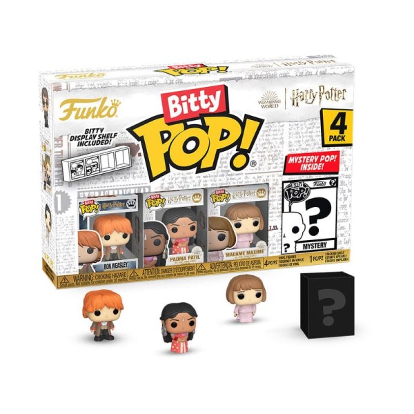 Harry Potter e il calice di fuoco 4-Pack Bitty POP! Vinyl Ron 1" Figure