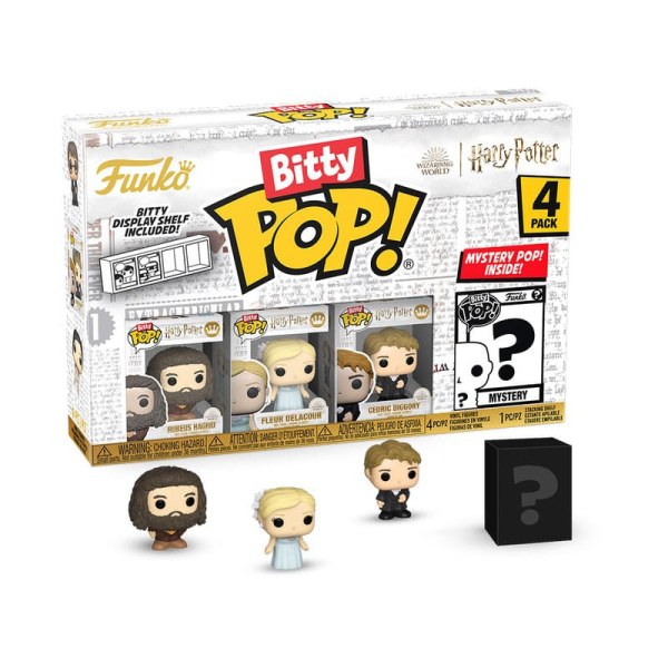 Harry Potter e il calice di fuoco 4-Pack Bitty POP! Vinyl Hagrid 1-pollice Figure