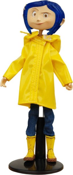 Figurina flessibile Coraline Impermeabile e Stivali 18 cm