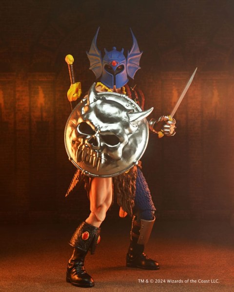 Figurina Dungeons & Dragons 50° Anniversario Warduke su Blister Card 18 cm