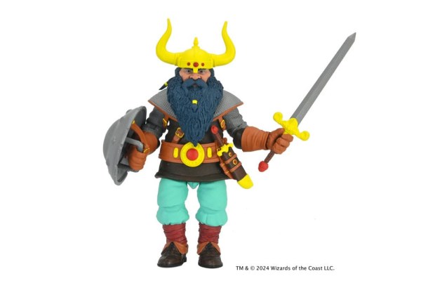 Figurina Dungeons and Dragons 50° Anniversario Elkhorn su Blister Card 18 cm