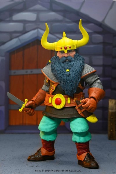 Figurina Dungeons and Dragons 50° Anniversario Elkhorn su Blister Card 18 cm