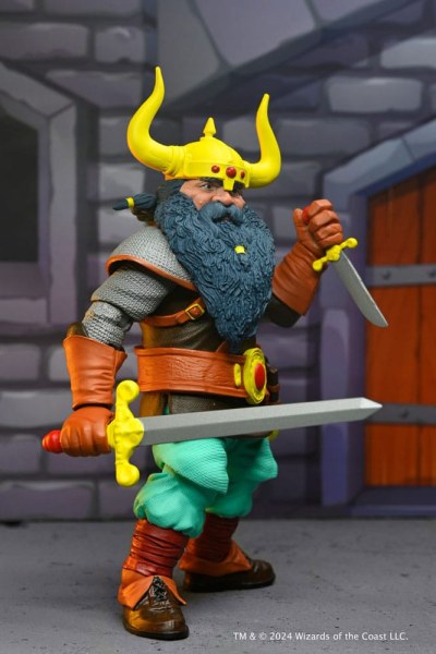 Figurina Dungeons and Dragons 50° Anniversario Elkhorn su Blister Card 18 cm