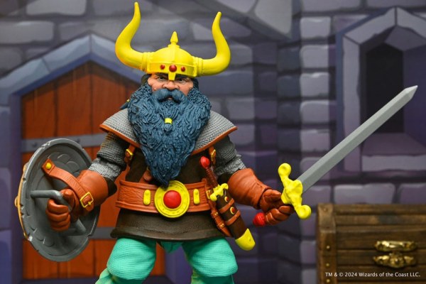 Figurina Dungeons and Dragons 50° Anniversario Elkhorn su Blister Card 18 cm