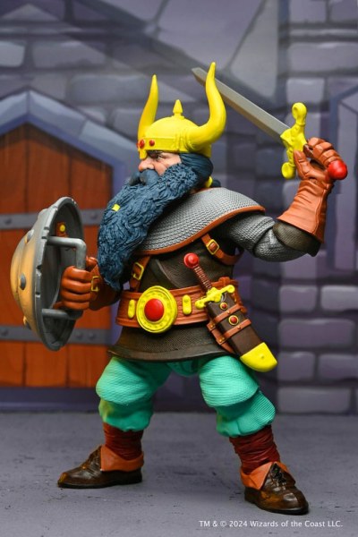 Figurina Dungeons and Dragons 50° Anniversario Elkhorn su Blister Card 18 cm