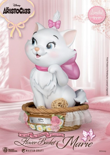 Gli Aristogatti MasterCraft Flower Basket Marie Statuetta 32 cm - Disney Aristogatti