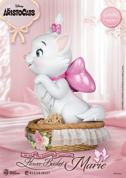 Gli Aristogatti MasterCraft Flower Basket Marie Statuetta 32 cm - Disney Aristogatti