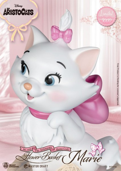 Gli Aristogatti MasterCraft Flower Basket Marie Statuetta 32 cm - Disney Aristogatti