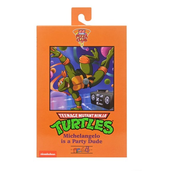 Tartarughe Ninja (Cartone Animato) Ultimate Michelangelo VHS figurina 18 cm
