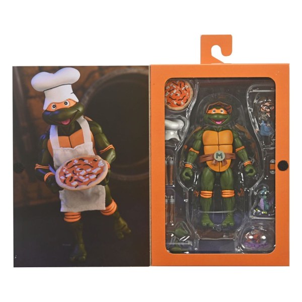 Tartarughe Ninja (Cartone Animato) Ultimate Michelangelo VHS figurina 18 cm