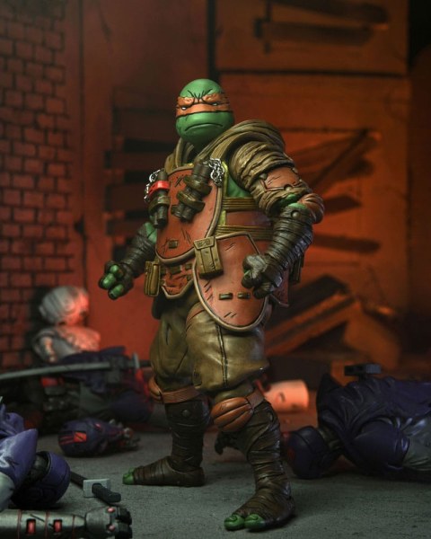 Tartarughe Ninja (L'ultimo Ronin) Ultimate Flashback Michelangelo statuetta 18 cm