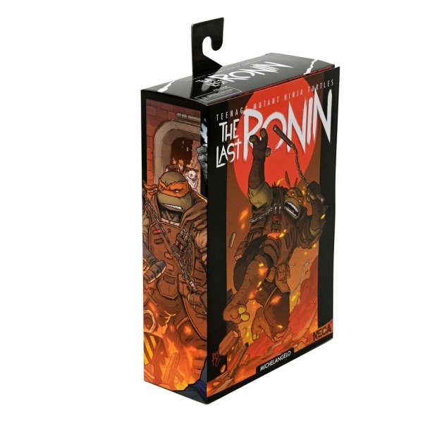 Tartarughe Ninja (L'ultimo Ronin) Ultimate Flashback Michelangelo statuetta 18 cm