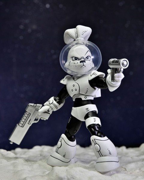 Figurina Usagi Yojimbo Space Usagi Yojimbo Figura in bianco e nero 18 cm