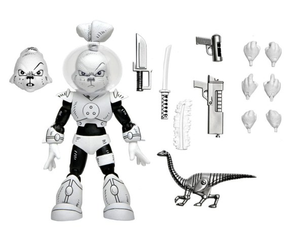 Figurina Usagi Yojimbo Space Usagi Yojimbo Figura in bianco e nero 18 cm