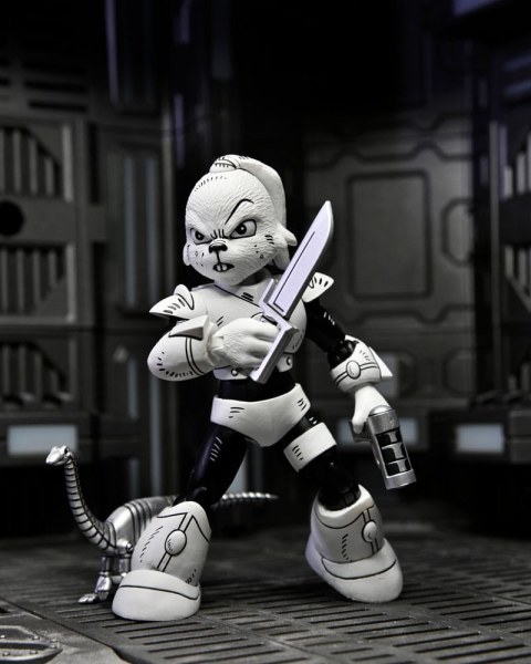 Figurina Usagi Yojimbo Space Usagi Yojimbo Figura in bianco e nero 18 cm