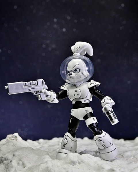 Figurina Usagi Yojimbo Space Usagi Yojimbo Figura in bianco e nero 18 cm