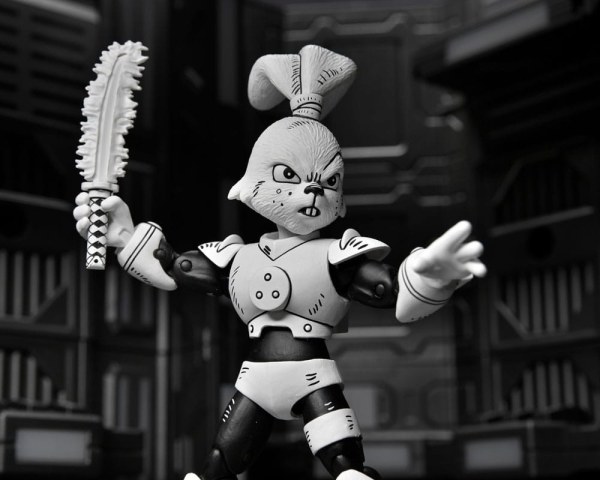 Figurina Usagi Yojimbo Space Usagi Yojimbo Figura in bianco e nero 18 cm