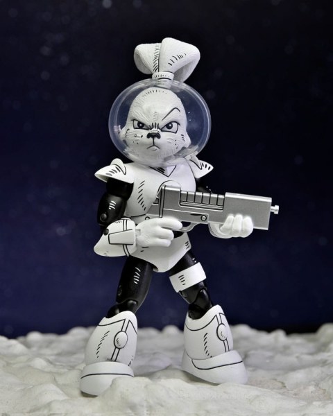 Figurina Usagi Yojimbo Space Usagi Yojimbo Figura in bianco e nero 18 cm