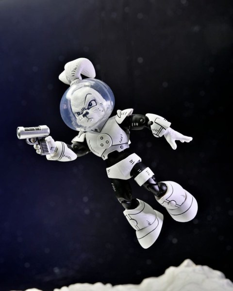 Figurina Usagi Yojimbo Space Usagi Yojimbo Figura in bianco e nero 18 cm