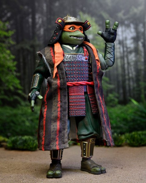 Teenage Mutant Ninja Turtles 3 2-Pack Leonardo e Michelangelo 7 pollici figure