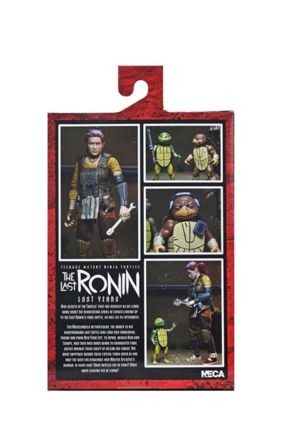 Tartarughe Ninja (The Last Ronin The Lost Years) figurina Synja Grammy April con Baby Yi e Moja 18 cm