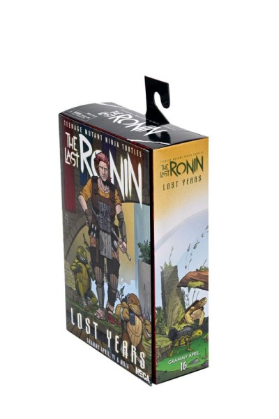 Tartarughe Ninja (The Last Ronin The Lost Years) figurina Synja Grammy April con Baby Yi e Moja 18 cm