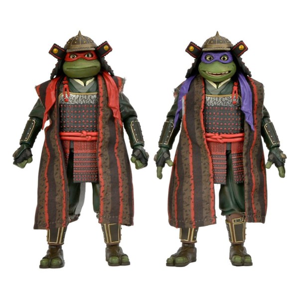 Teenage Mutant Ninja Turtles 3 Confezione da 2 personaggi Donatello e Raffaello 18 cm