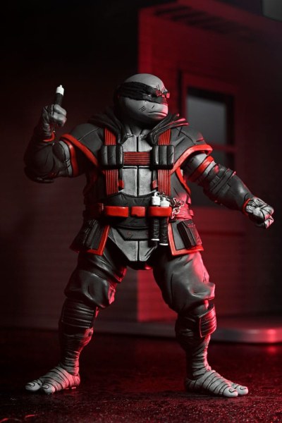 Tartarughe Ninja (L'ultimo Ronin The Lost Years) Michelangelo Nightwatcher figurina 18 cm