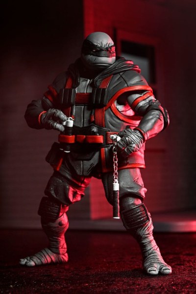 Tartarughe Ninja (L'ultimo Ronin The Lost Years) Michelangelo Nightwatcher figurina 18 cm