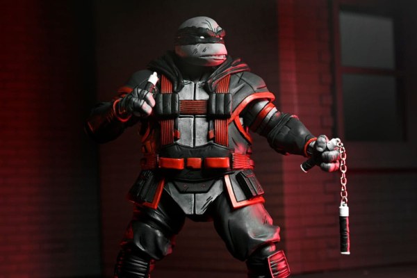 Tartarughe Ninja (L'ultimo Ronin The Lost Years) Michelangelo Nightwatcher figurina 18 cm
