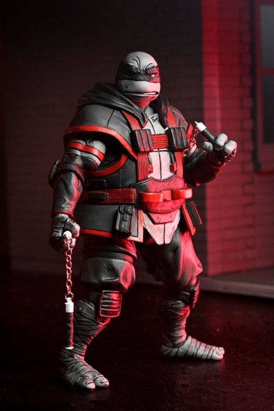 Tartarughe Ninja (L'ultimo Ronin The Lost Years) Michelangelo Nightwatcher figurina 18 cm