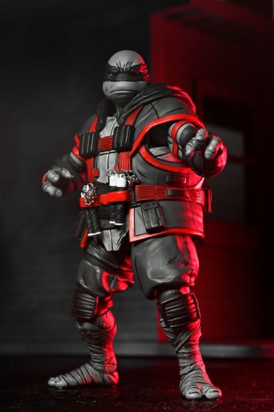 Tartarughe Ninja (L'ultimo Ronin The Lost Years) Michelangelo Nightwatcher figurina 18 cm