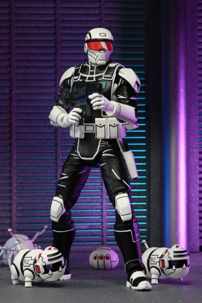 Tartarughe Ninja (L'ultimo Ronin) Synja Commando con la statuetta Mousers da 18 cm
