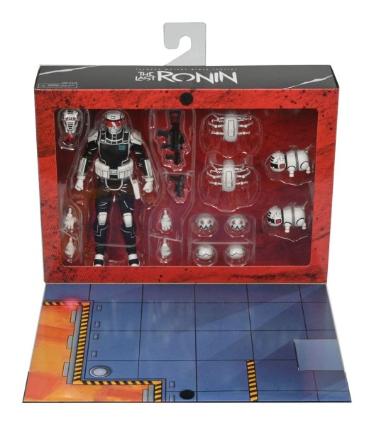 Tartarughe Ninja (L'ultimo Ronin) Synja Commando con la statuetta Mousers da 18 cm