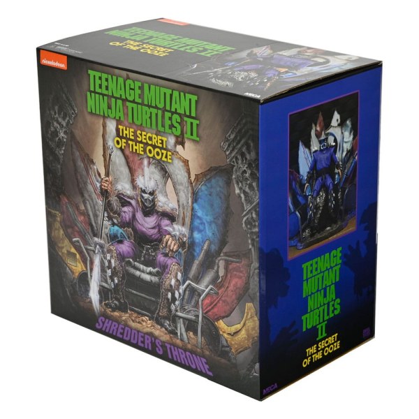 Ninja Turtles 2: Il segreto di Ooze diorama Trono di Shredder 27 cm