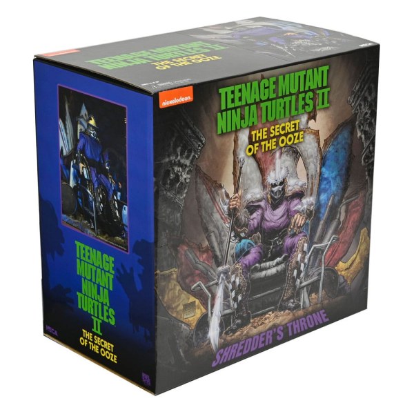 Ninja Turtles 2: Il segreto di Ooze diorama Trono di Shredder 27 cm