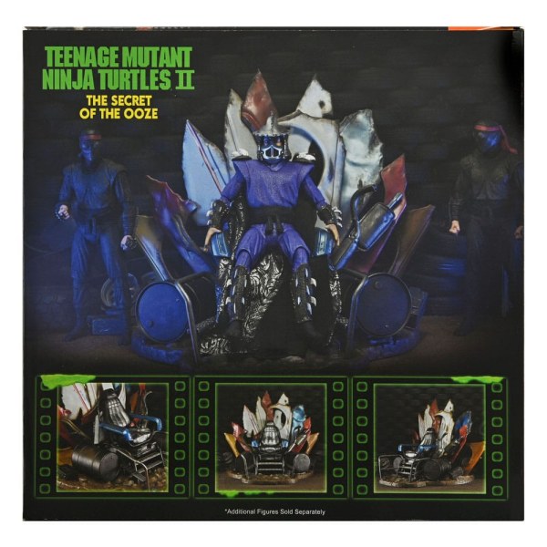 Ninja Turtles 2: Il segreto di Ooze diorama Trono di Shredder 27 cm