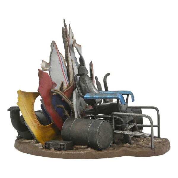 Ninja Turtles 2: Il segreto di Ooze diorama Trono di Shredder 27 cm