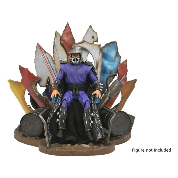 Ninja Turtles 2: Il segreto di Ooze diorama Trono di Shredder 27 cm