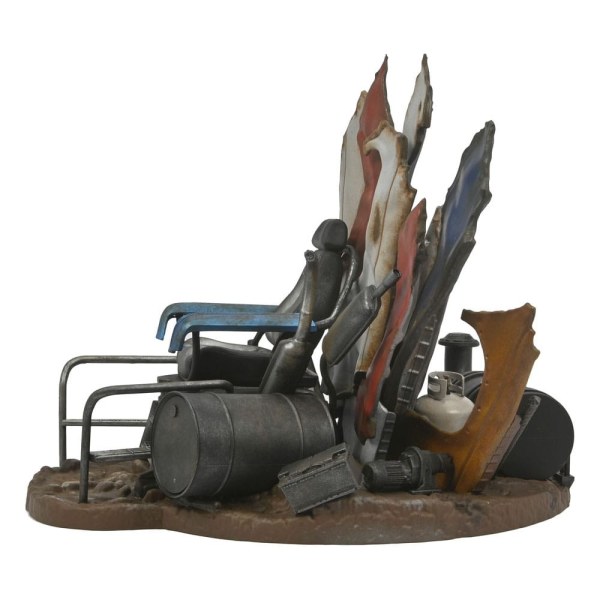 Ninja Turtles 2: Il segreto di Ooze diorama Trono di Shredder 27 cm