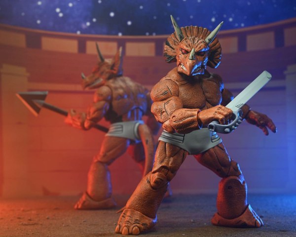 Tartarughe Ninja (Mirage Comics) Triceraton Gladiatore figurina 21 cm